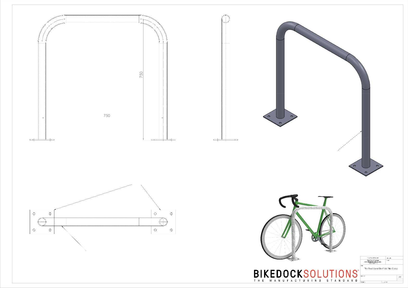 Soporte Bici Salamanca Tradicional